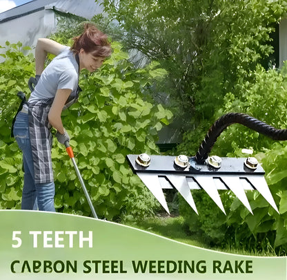 5 Teeth Carbon Steel Garden Weeding