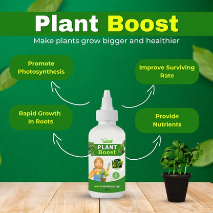 Organic Plant Boost - Faster Growth & Stronger Roots