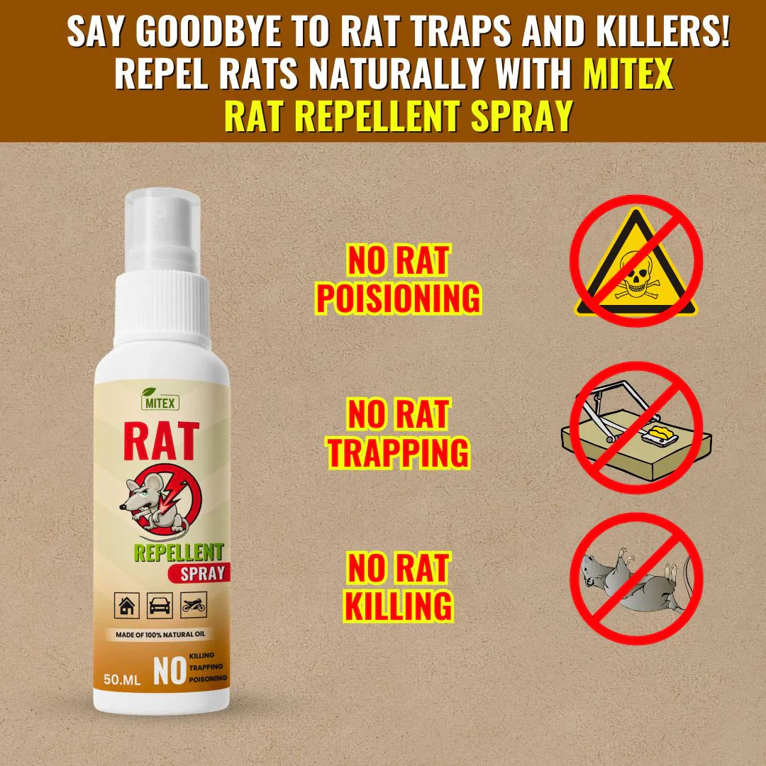 Rat Repellent Spray – Safe, Effective, and Eco-friendly