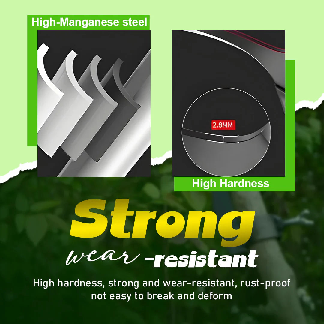 Multifunctional Carbon Steel Portable Grass Sickle, Tree Branch Cutting & Gardening Tool