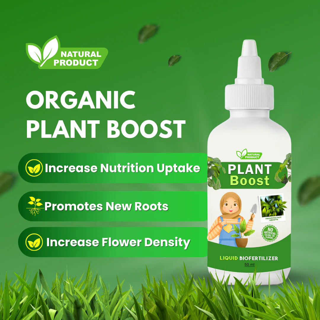 Organic Plant Boost - Faster Growth & Stronger Roots