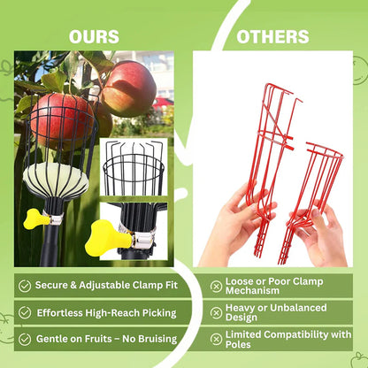 Tree Fruit Picker | Mango Plucker Harvest Basket