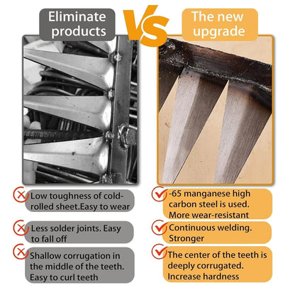 Sharpen Carbon Steel Garden Rake