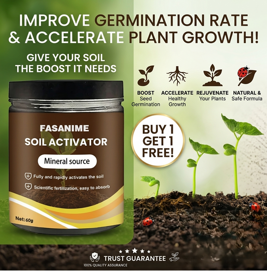 Soil Activator: Plants' Best Friend - Rejuvenate Your Plants ( BUY 1 GET 1 FREE )
