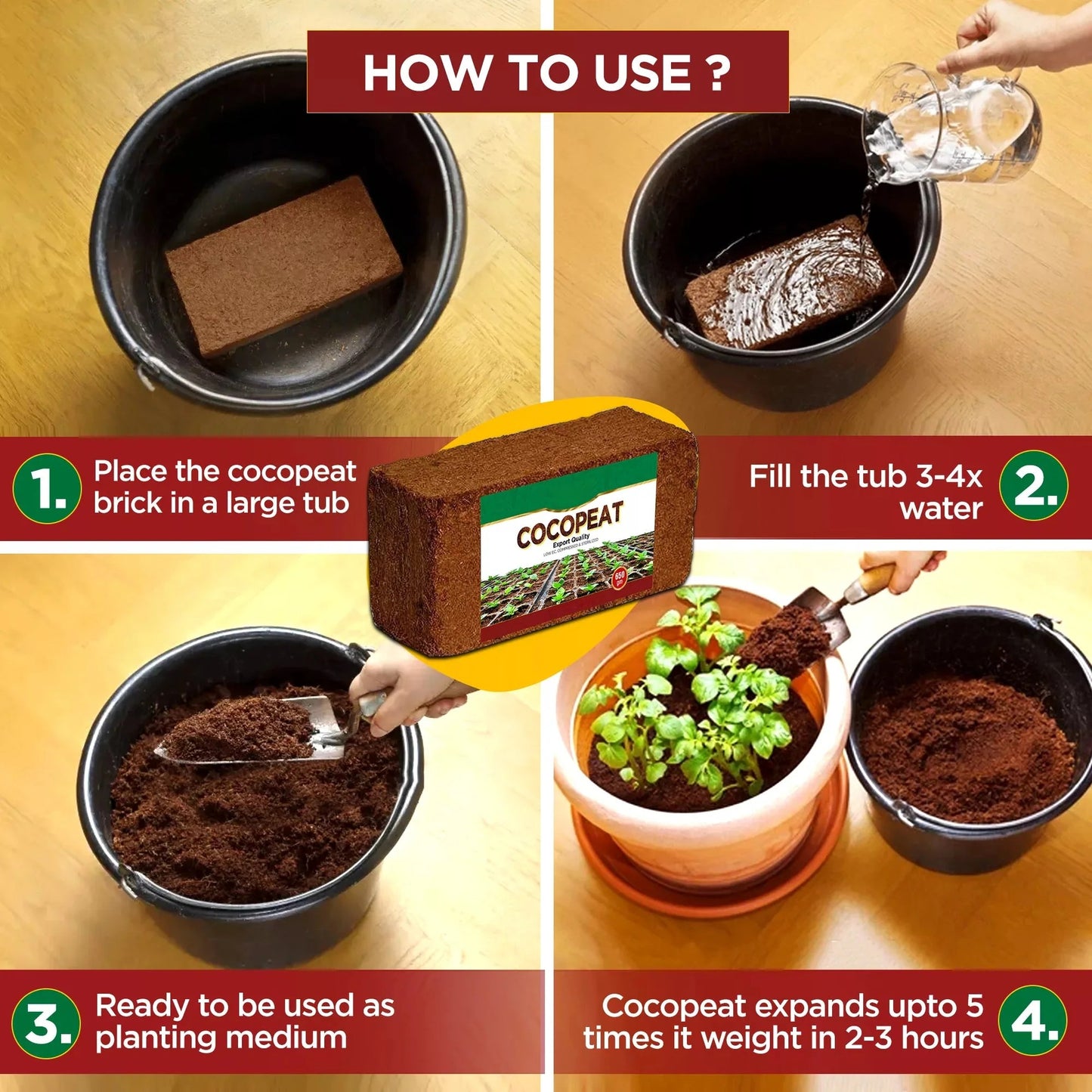100% Organic Coco Coir for Faster Plant Growth | The Ultimate Super-Soil 🌱