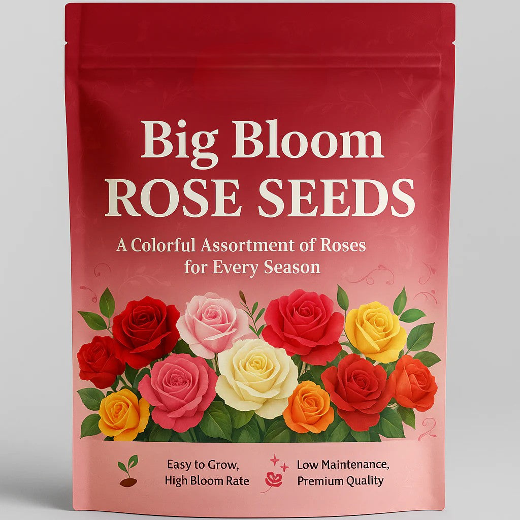 Big Bloom Climbing Rose Seeds – Any Place, Any Season