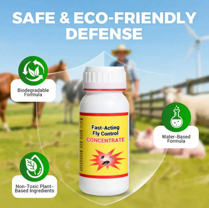 Fast Acting Fly Control Concentrate – (Pack of 2)