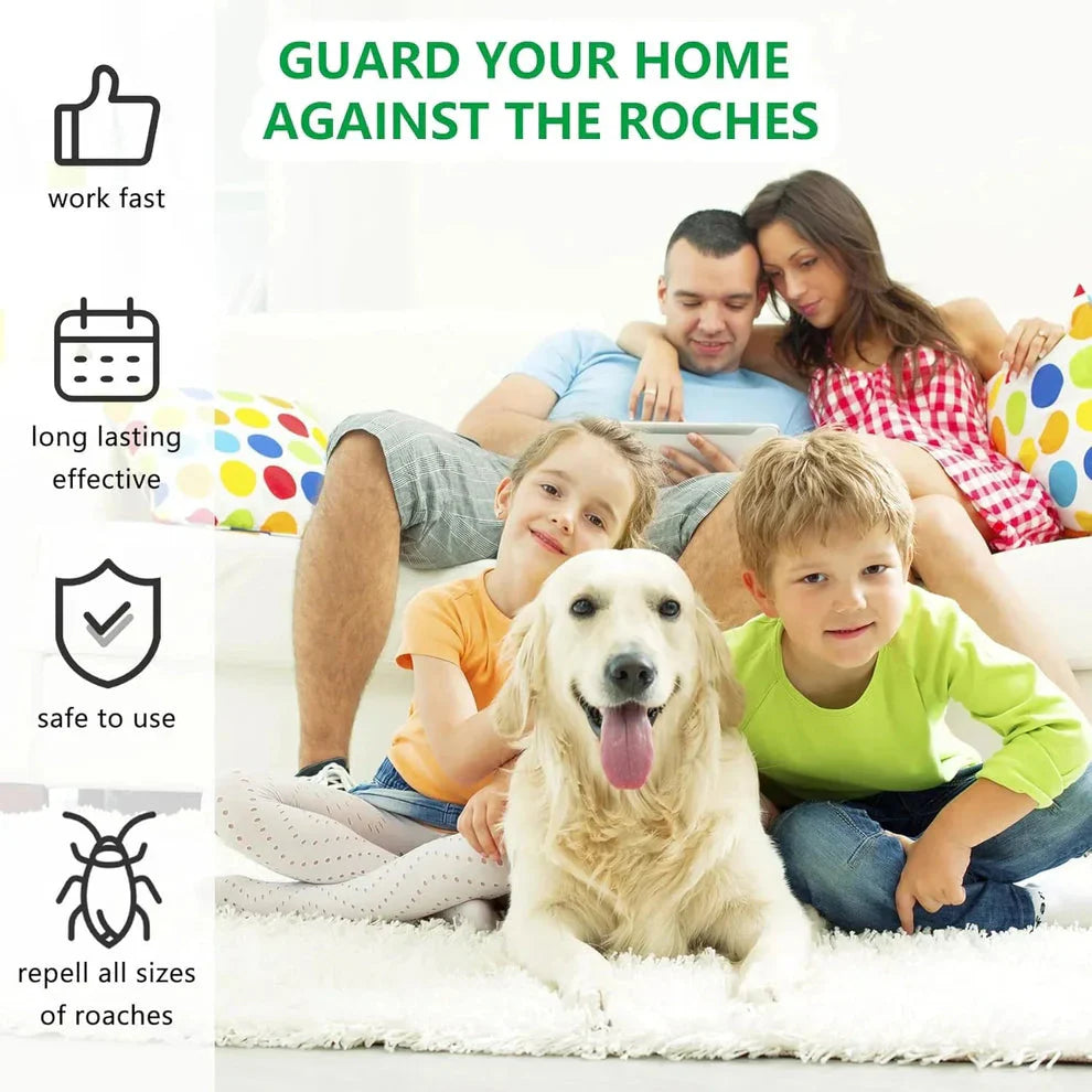 RoachShield Natural Gel – Safe & Powerful Cockroach Killer for Kitchens, Bathrooms & Cabinets | Buy 1 Get 1 Free