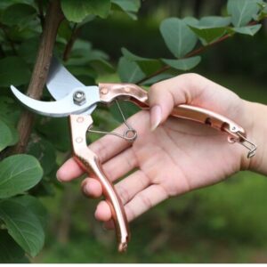 Pruner 1pc 7.1inch,Professional High-Carbon Sk-5 Bypass Pruning Shears, Hand Pruning Shears, Garden Quick Cut, Safe And Convenient Garden Scissors, Trimmer Gardening Shears